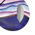 Violet Watercolor Geode Google Pixel Buds Skin